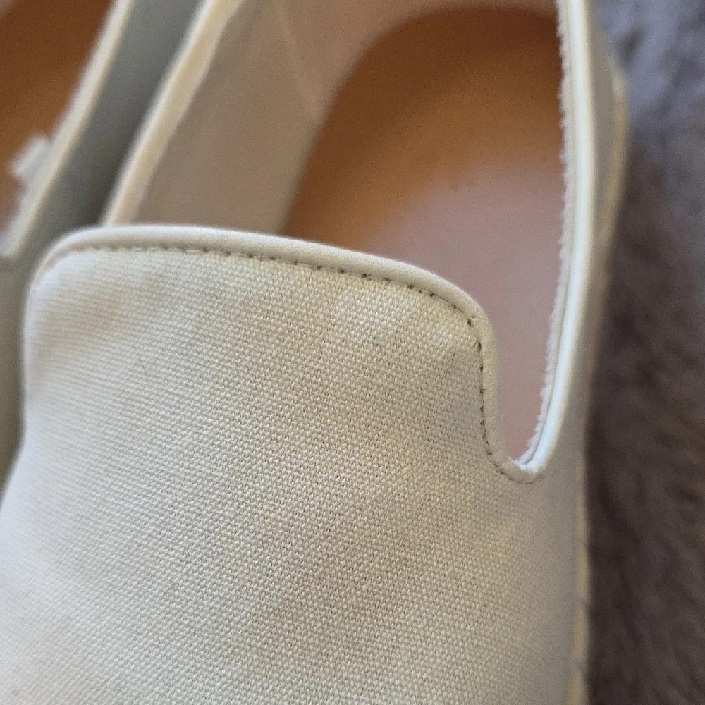 Universal Thread Cream Espadrilles Slip-On Shoes 7